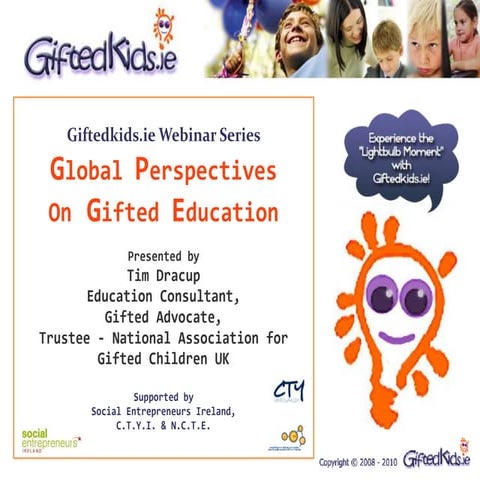 A Global Perspective on Gifted Education