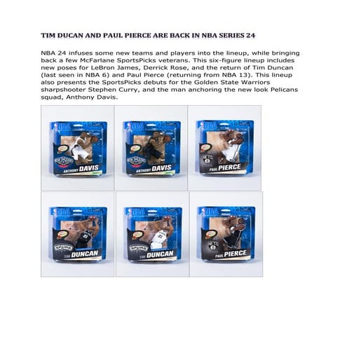 Tim Ducan and Paul Pierce are back in NBA Series 24 | PDF