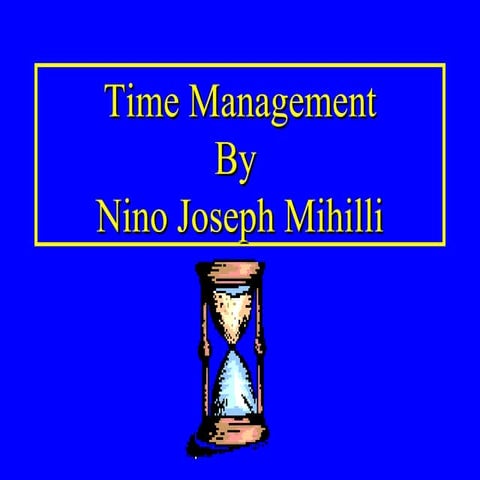 Time management-ppt