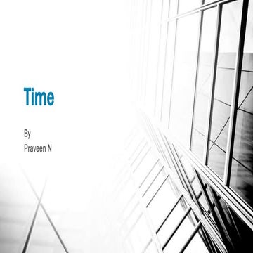 Time | PPT