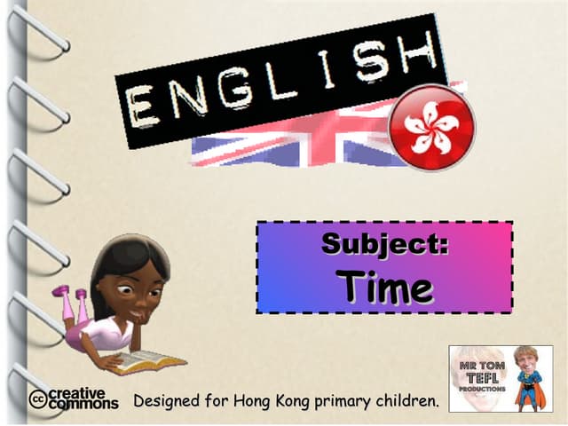 Tom's TEFL - Time And Daily Routine