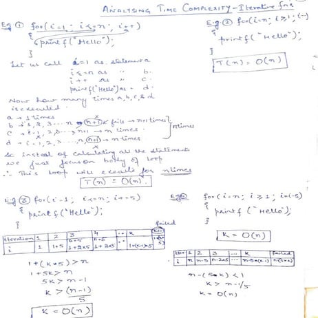 Time complexity iterative function | PDF | Free Download