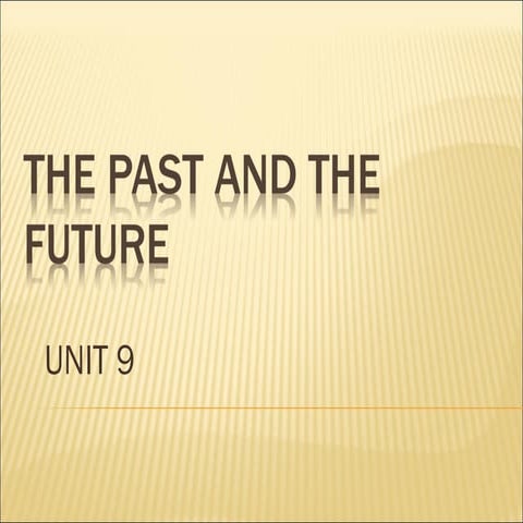 Time contrasts and conditional sentences | PPT
