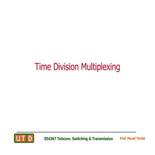 Time division