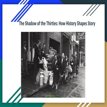 THE TIMELINE IN USA DURING THE 1929 1939