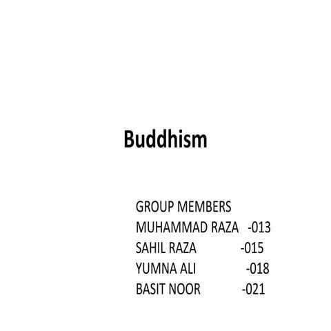 Budhism 