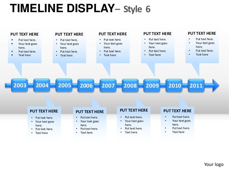 roadmap timeline display style 6 powerpoint presentation templates sample roadmap presentation