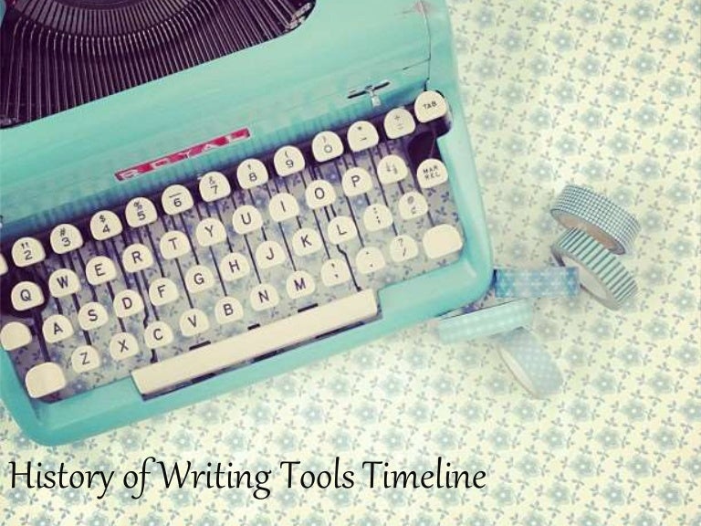 history-of-writing-tools-timeline