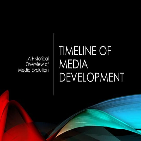 Comprehensive Timeline of Media Evolution from Prehistoric to Digital ...