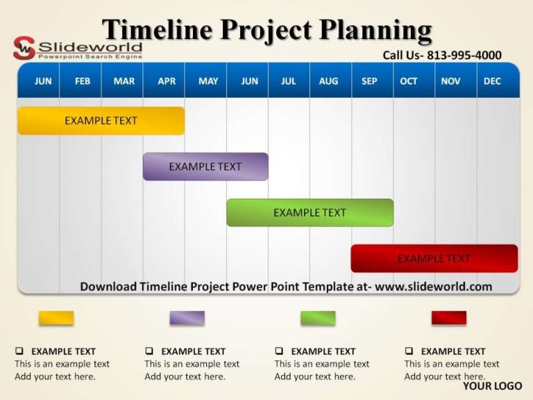 timeline project powerpoint template project in powerpoint