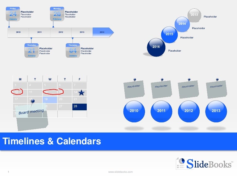 timelines calendars in powerpoint calendar powerpoint template 2015