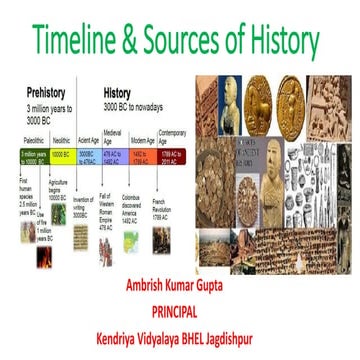Timeline-and-Sources-of-History.6th social exploring society and beyond ...