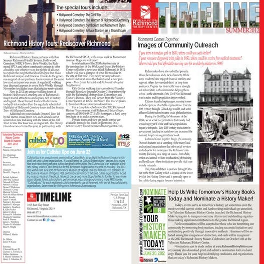 Timeline Summer 2012