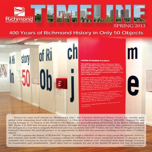 Timeline Summer 2013