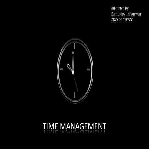 Time Magmnt-Prem