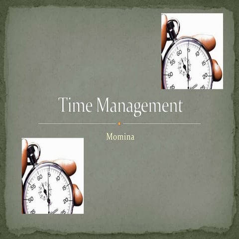 Time management