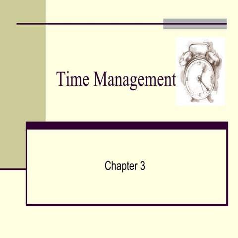 Time management
