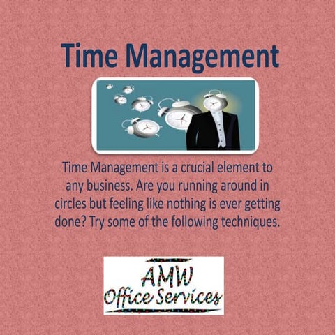 Time management
