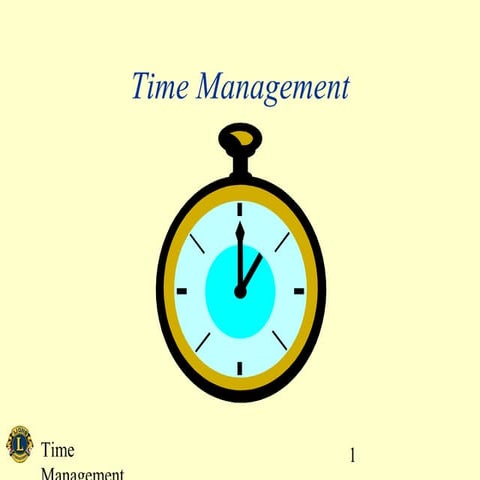 Timemanagement