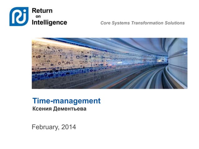 Time Management
