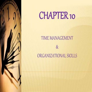 Time Management in Pharmacy Practice