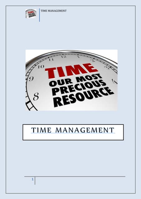 Time management 