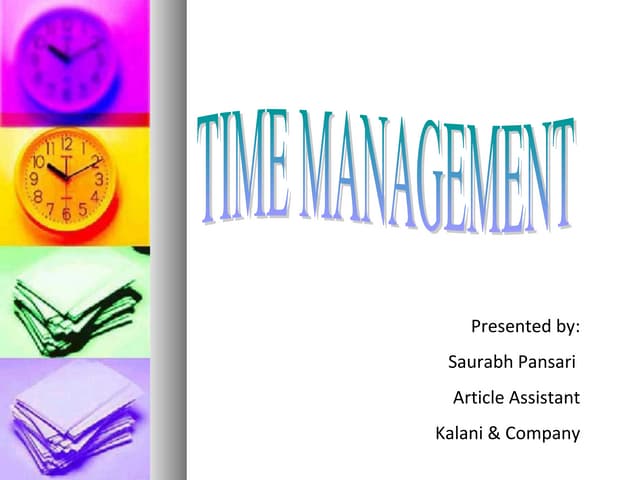 Time management