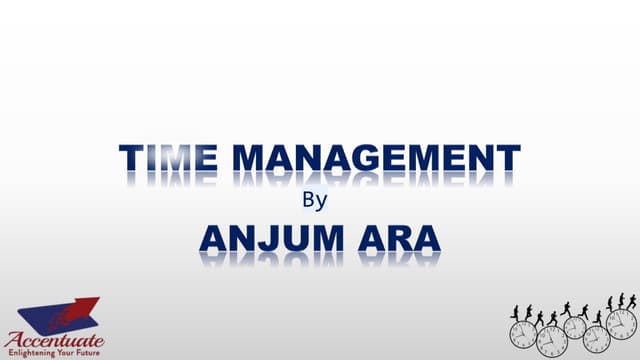 Time management