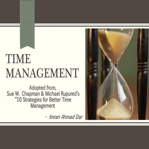 Time management