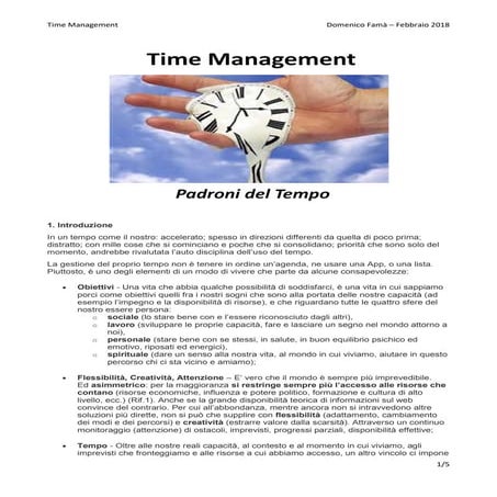 Time Management