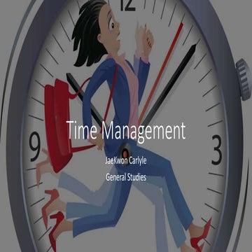 Time management