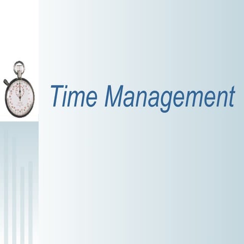 Time management
