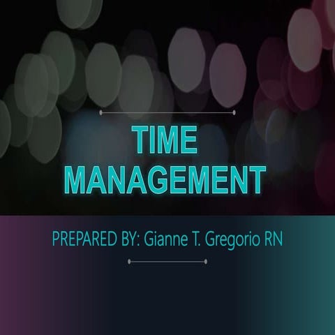 Time management