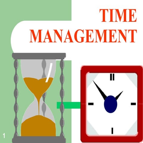 TIME MANAGEMENT AND  ITS POSITIVE EFFECTS.ppt