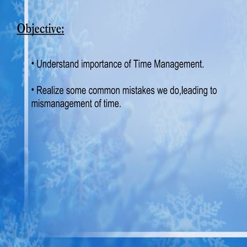 Time Management regarding workplace .ppt