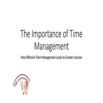 The basics of how to do time management.pptx
