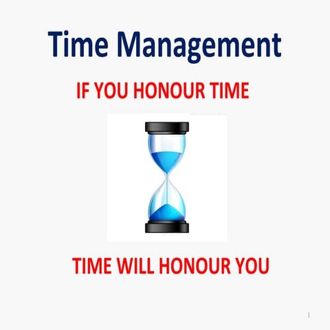 Life Skill - Time Management