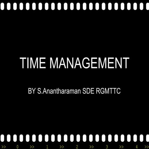 Time Management Latest