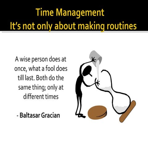 Time management