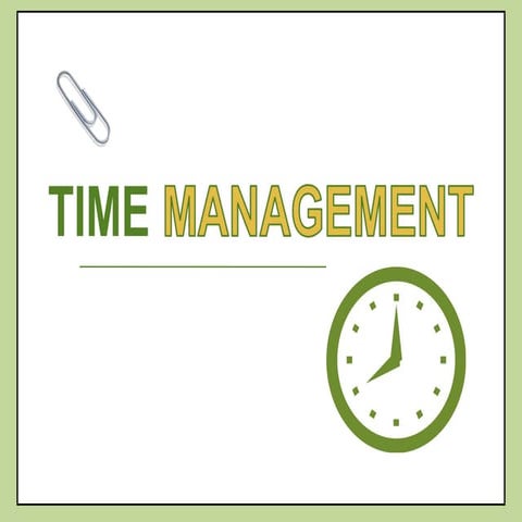 Time Management 