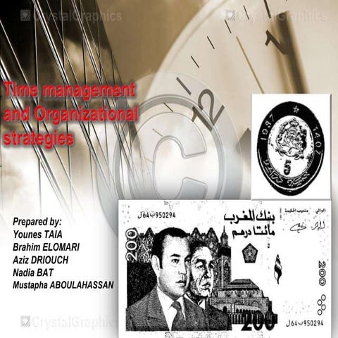 Time management and organizational strategies