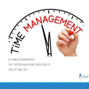 Time management 