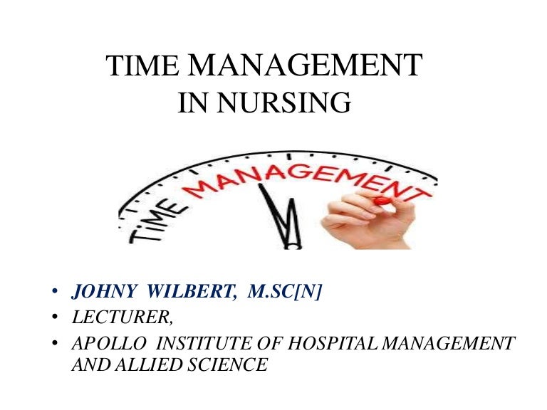 Time management in nursing