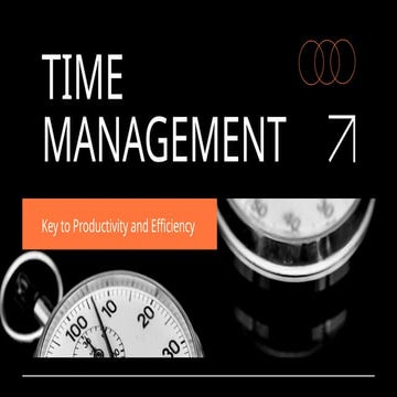 The concept of how to manage time for beginners .pptx