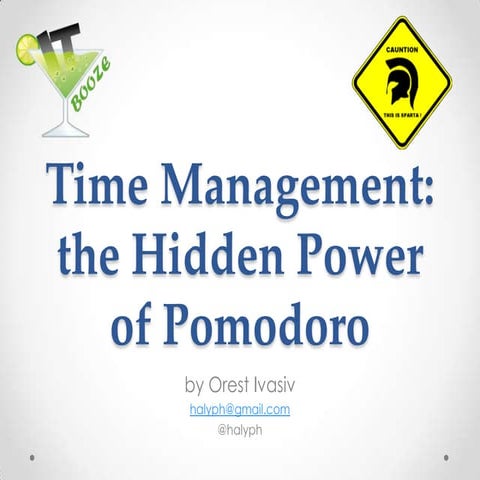 Time Management: the Hidden Power of Pomodoro