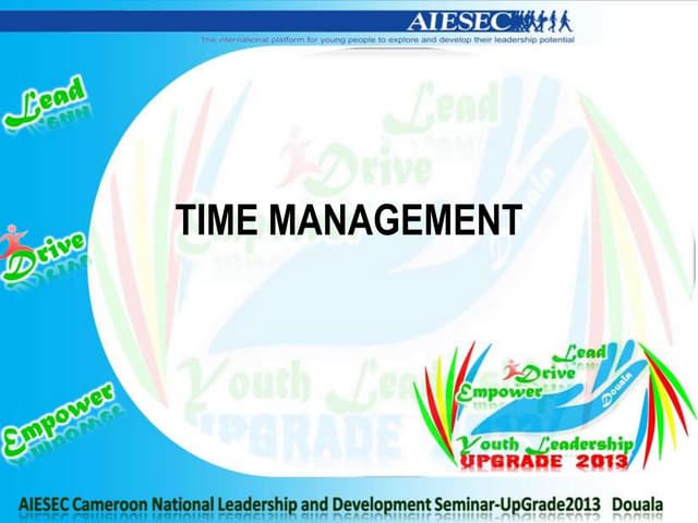 Time management ppt mimi