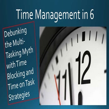 DKT TIME MANAGEMENT SEGMENT | PPTX