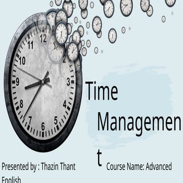 Time Management Presentation + tools.pptx