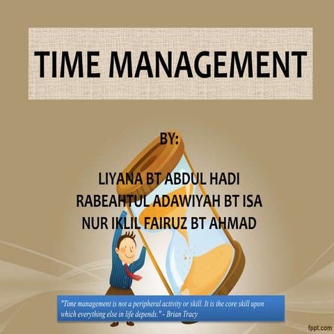Time management pressent