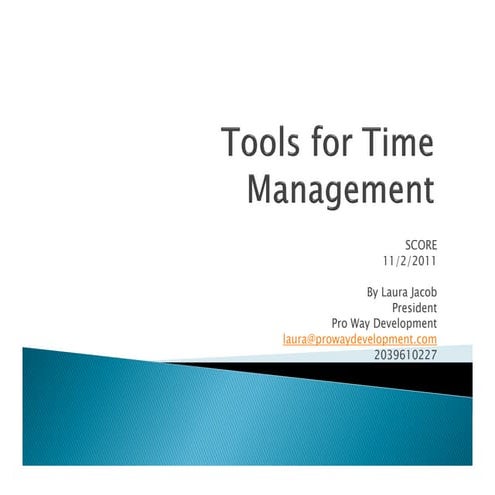 Time Management Score. Slidespdf